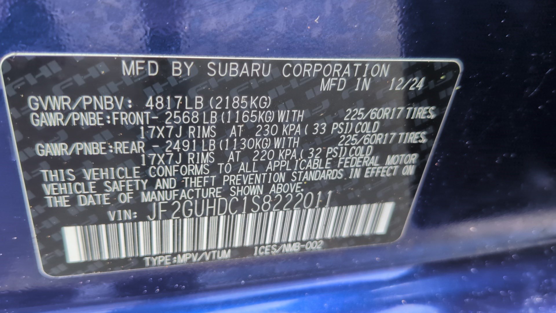 Used 2025 Subaru Crosstrek 2.5i Premium AWD/4WD image 34