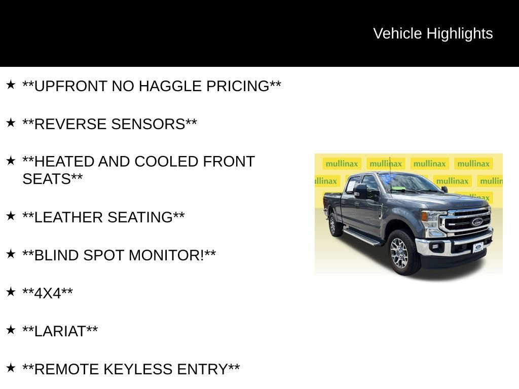 Certified 2022 Ford F250 Lariat w/ Lariat Value Package AWD/4WD image 12