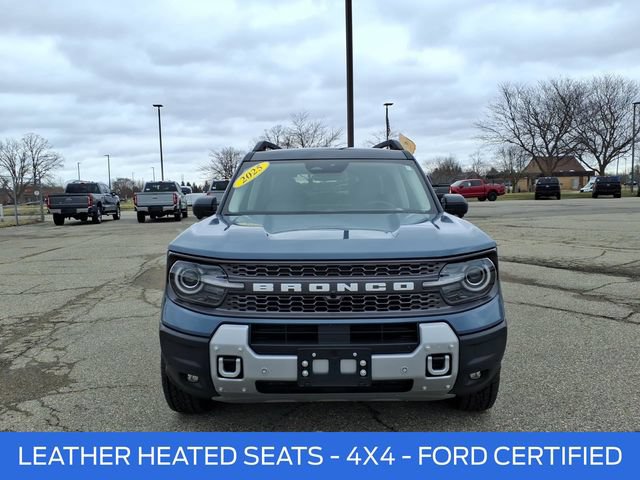 Certified 2025 Ford Bronco Sport Badlands AWD/4WD video 2