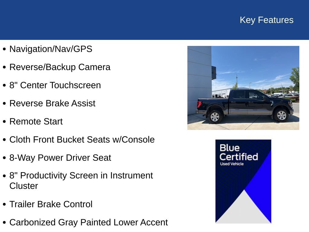 Certified 2023 Ford F150 XLT w/ Equipment Group 301A Mid AWD/4WD image 29