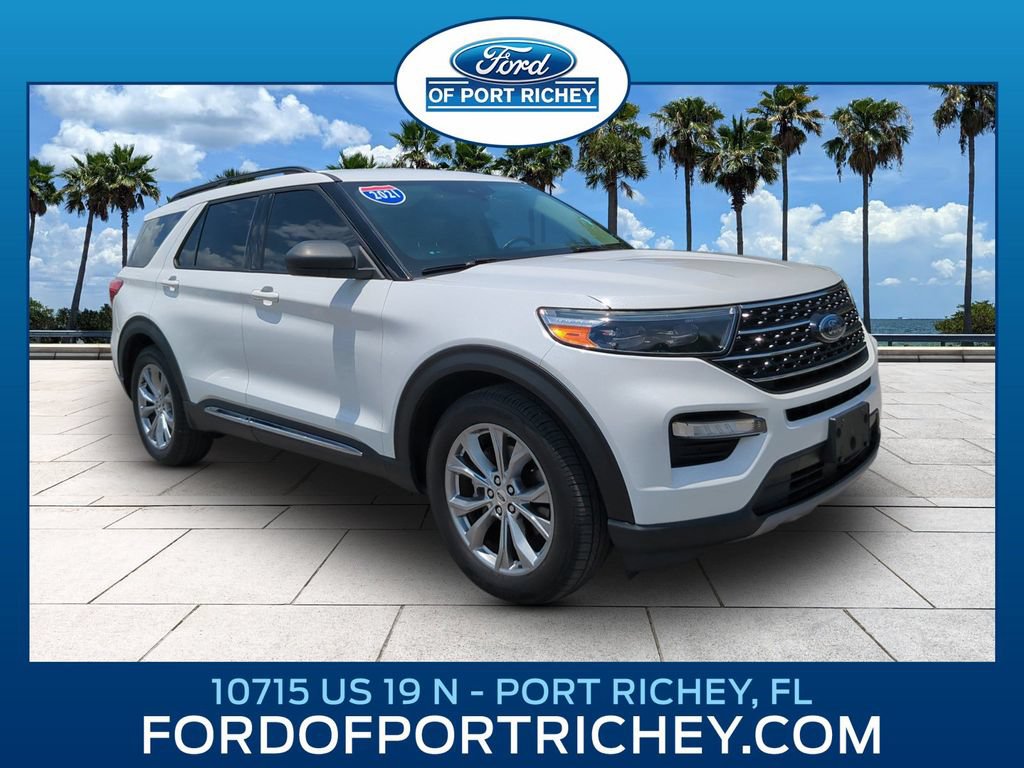 Certified 2021 Ford Explorer XLT w/ Equipment Group 202A RWD image 1