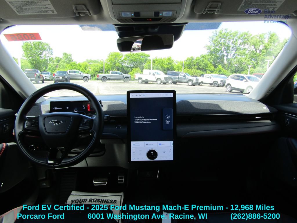 Certified 2025 Ford Mustang Mach-E Premium w/ Sport Appearance Package AWD/4WD image 12