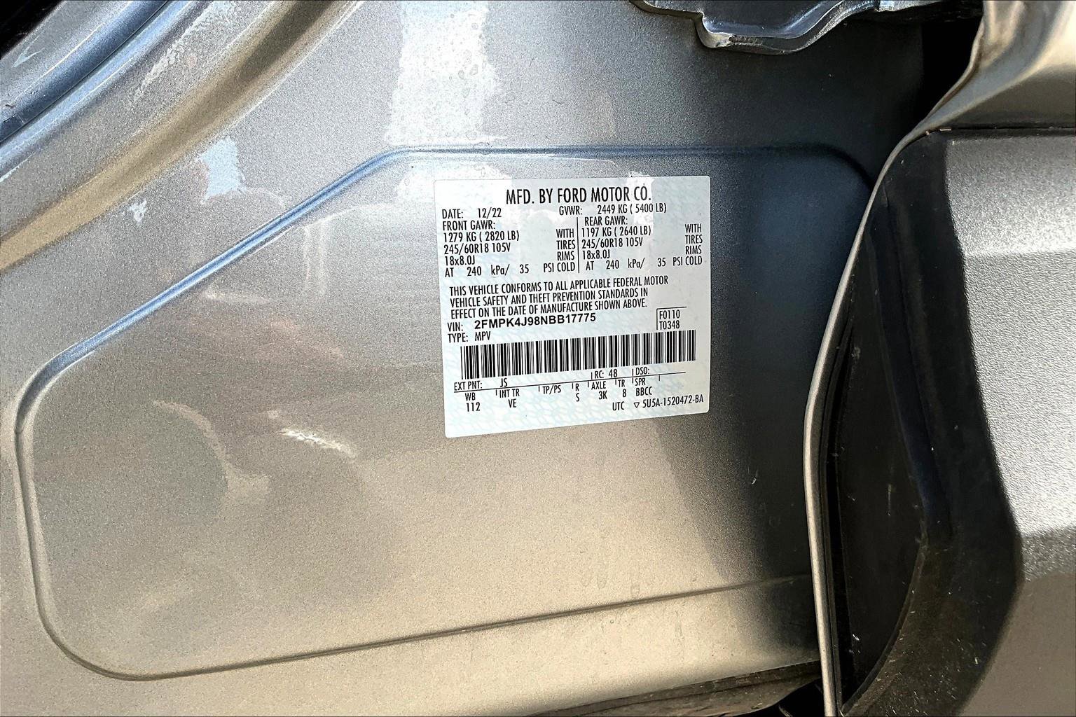 Certified 2022 Ford Edge SEL w/ Convenience Package image 15