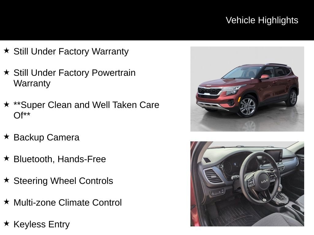 Used 2023 Kia Seltos S image 6