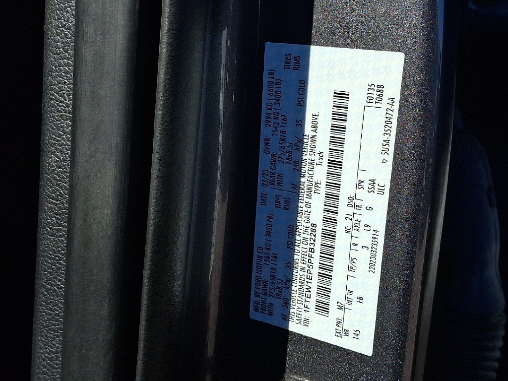 Certified 2023 Ford F150 XLT w/ Equipment Group 302A High AWD/4WD image 25