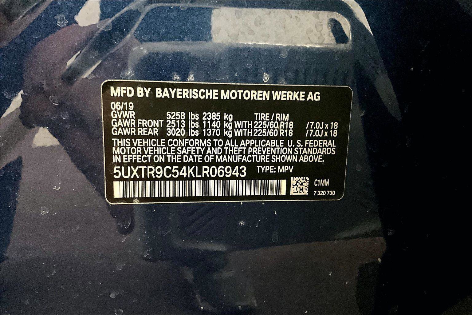 Used 2019 BMW X3 xDrive30i w/ Convenience Package image 32