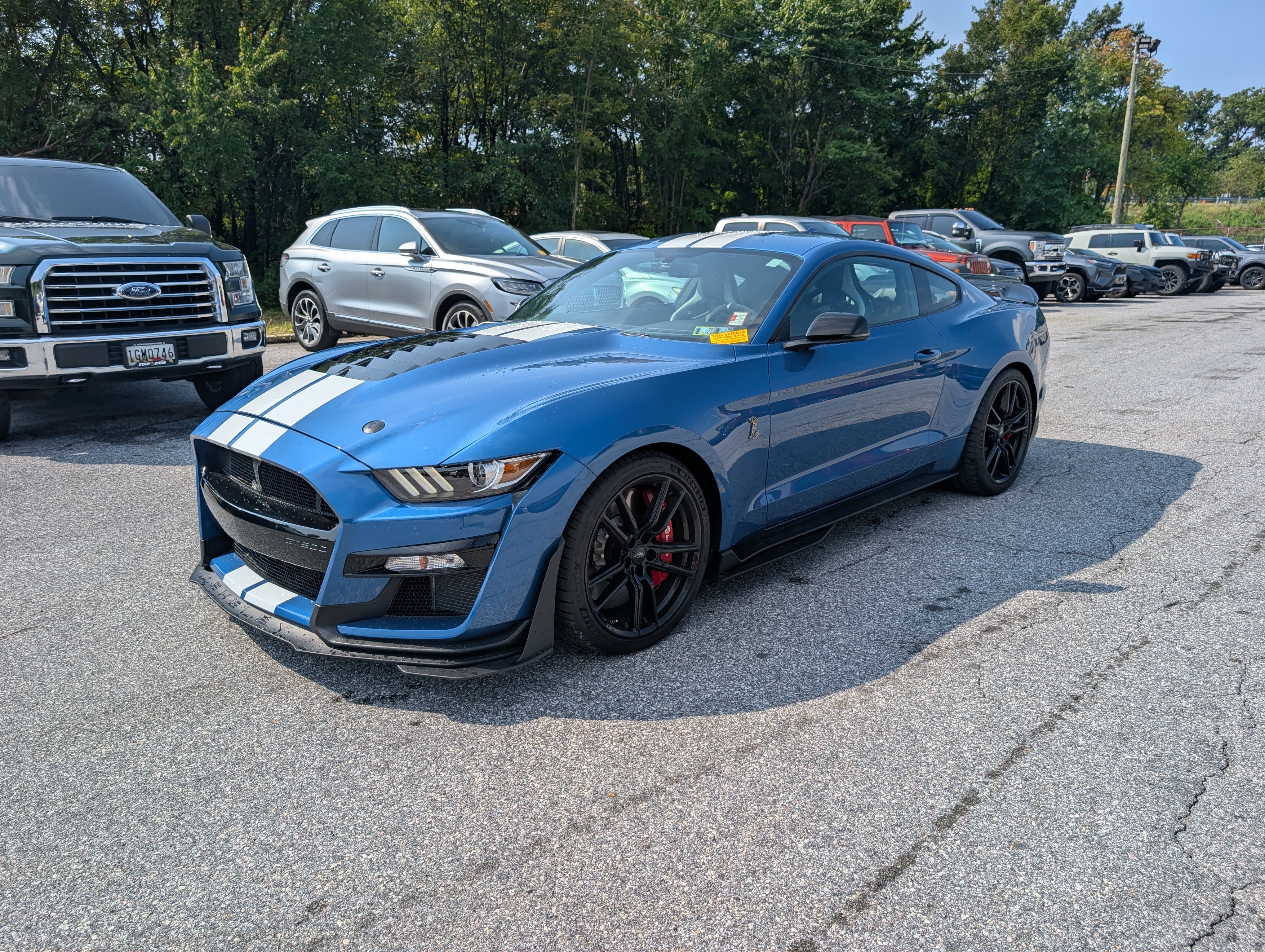 Certified 2020 Ford Mustang Shelby GT500 w/ Technology Package RWD image 2