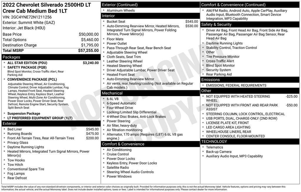 Used 2022 Chevrolet Silverado 2500 LT w/ All Star Edition image 31