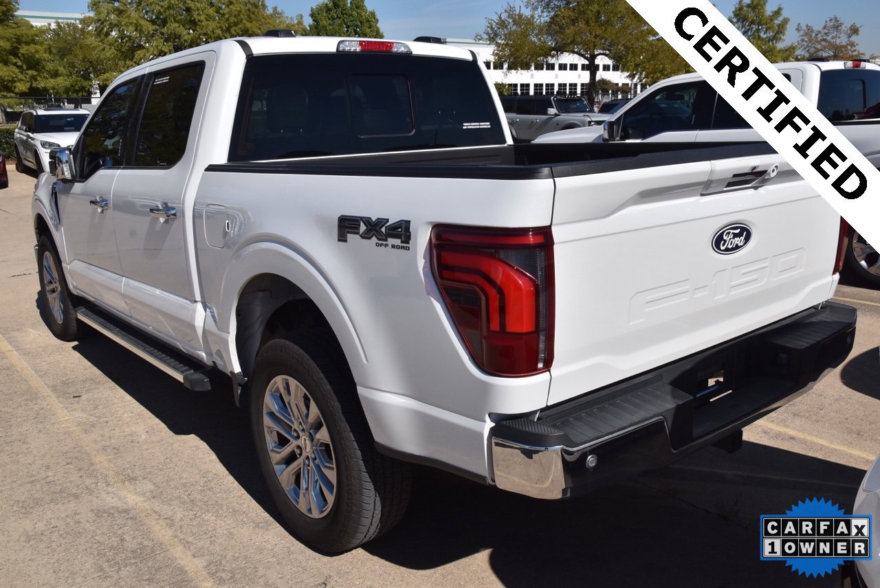 Certified 2024 Ford F150 Lariat w/ FX4 Off-Road Package image 3