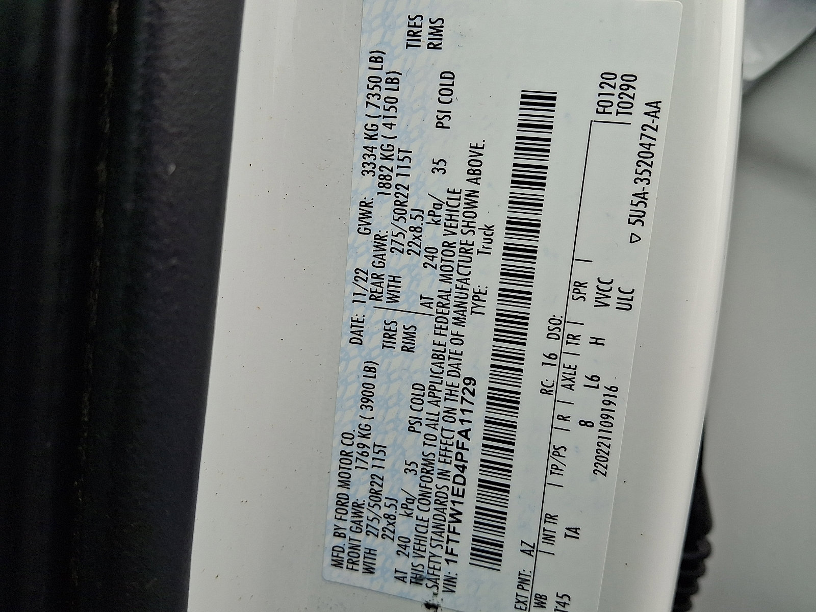 Certified 2023 Ford F150 Limited image 27