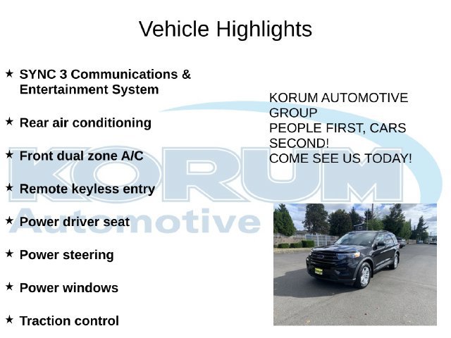 Certified 2024 Ford Explorer XLT w/ Class IV Trailer Tow Package AWD/4WD image 8