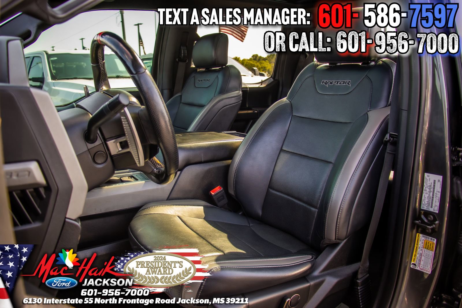 Certified 2018 Ford F150 Raptor w/ Equipment Group 802A Luxury AWD/4WD image 9