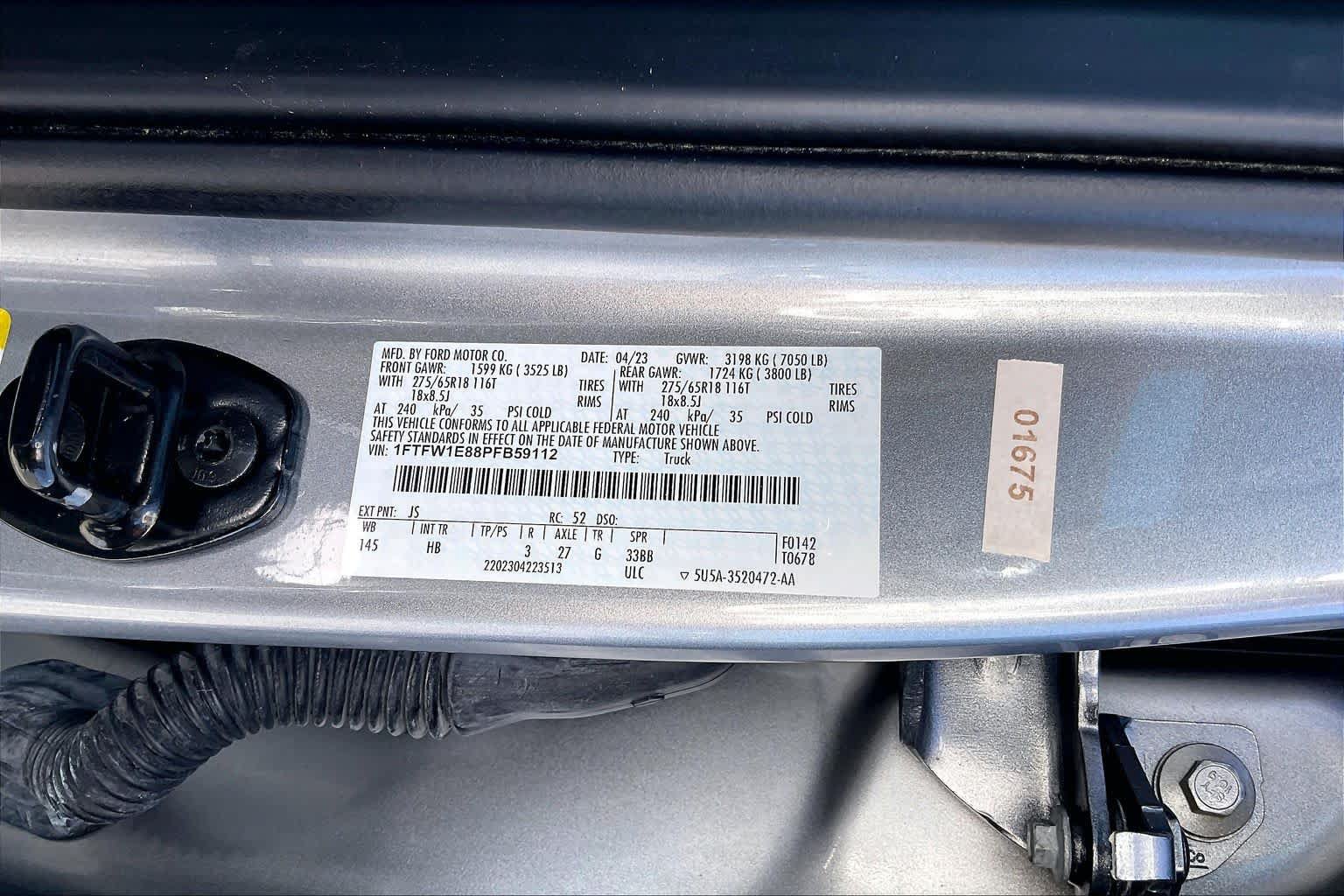 Certified 2023 Ford F150 Lariat AWD/4WD image 33