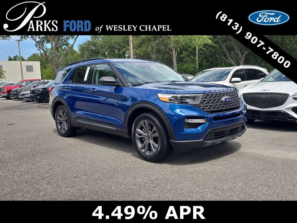 Certified 2021 Ford Explorer XLT w/ Equipment Group 202A RWD image 1