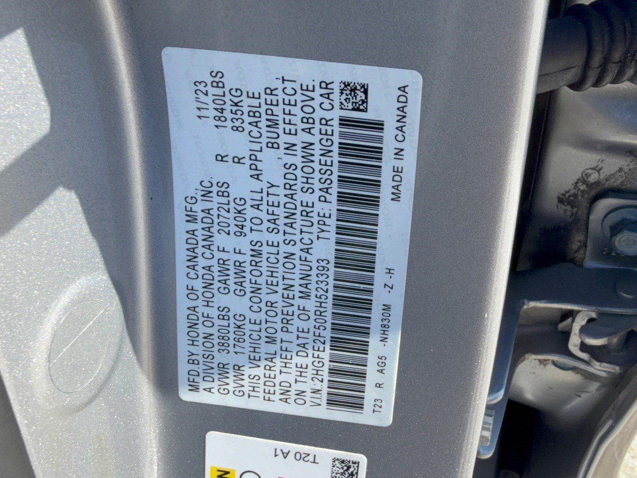 Used 2024 Honda Civic Sport image 31