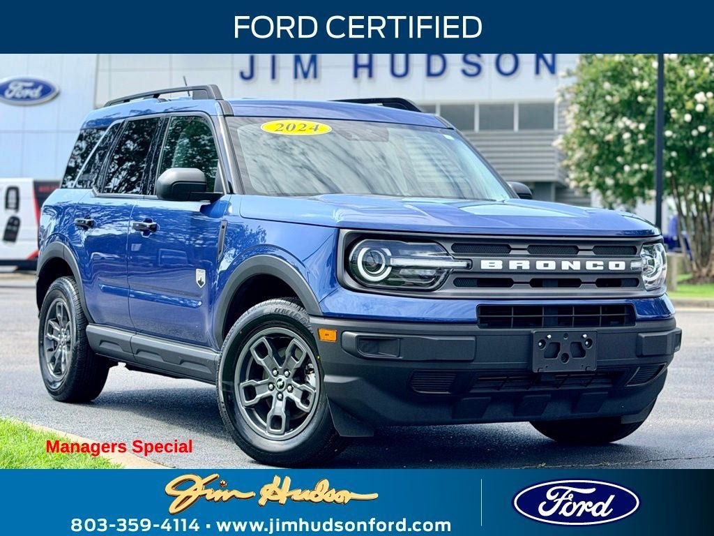 Certified 2024 Ford Bronco Sport Big Bend