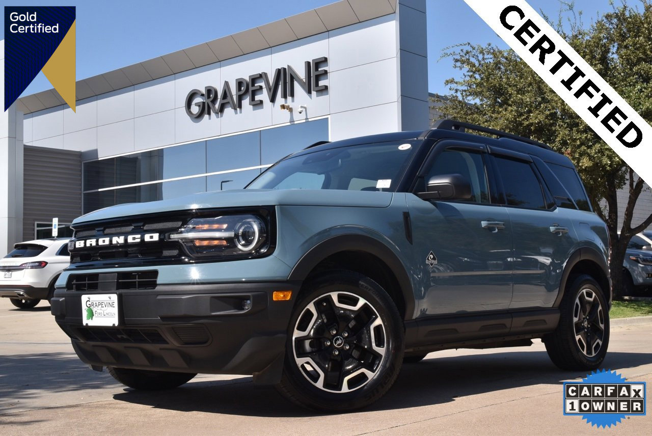 Certified 2023 Ford Bronco Sport Outer Banks w/ Tech Package