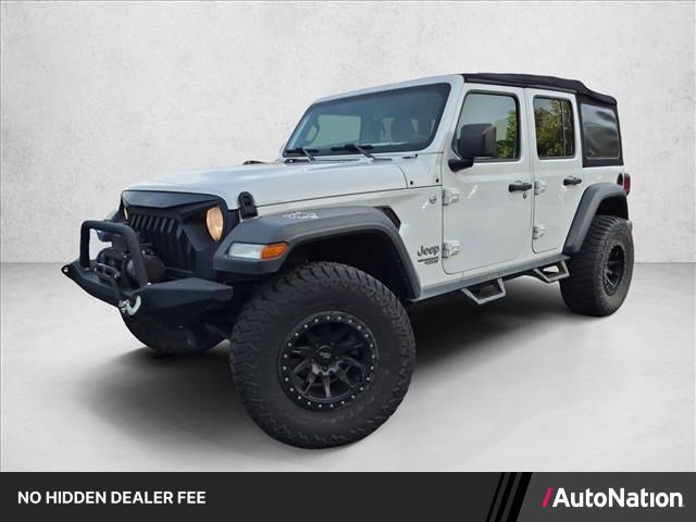 Used 2018 Jeep Wrangler Unlimited Sport S AWD/4WD image 1