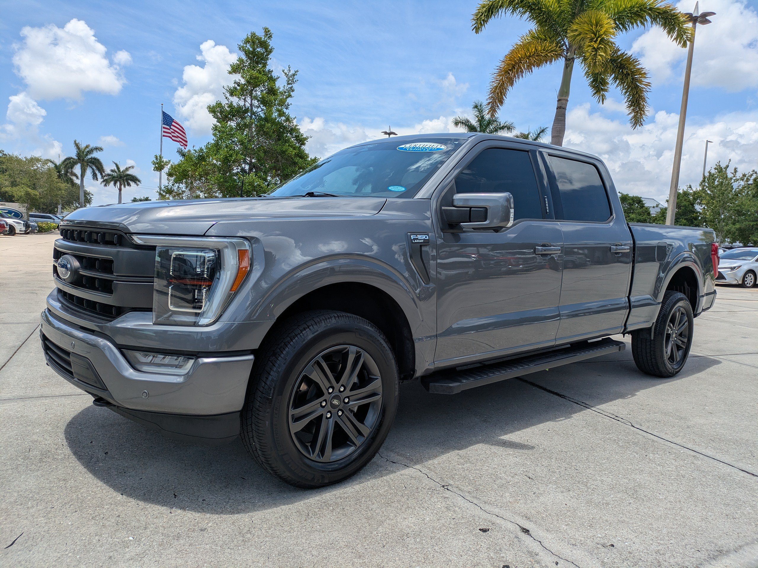 Certified 2022 Ford F150 Lariat w/ Equipment Group 502A High AWD/4WD image 7