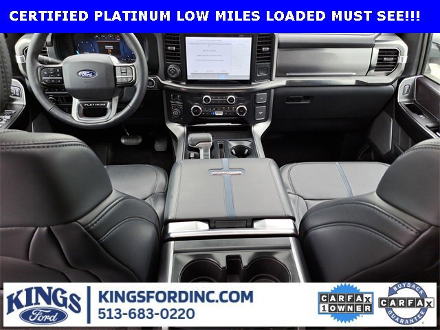 Certified 2024 Ford F150 Platinum w/ Equipment Group 702A High image 10