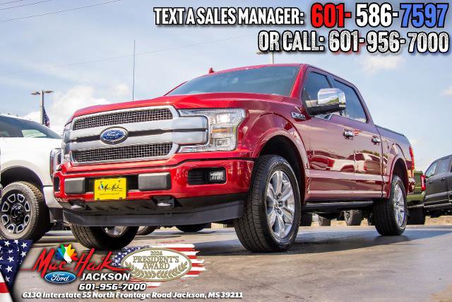 Certified 2019 Ford F150 Platinum w/ Equipment Group 701A Luxury AWD/4WD image 4