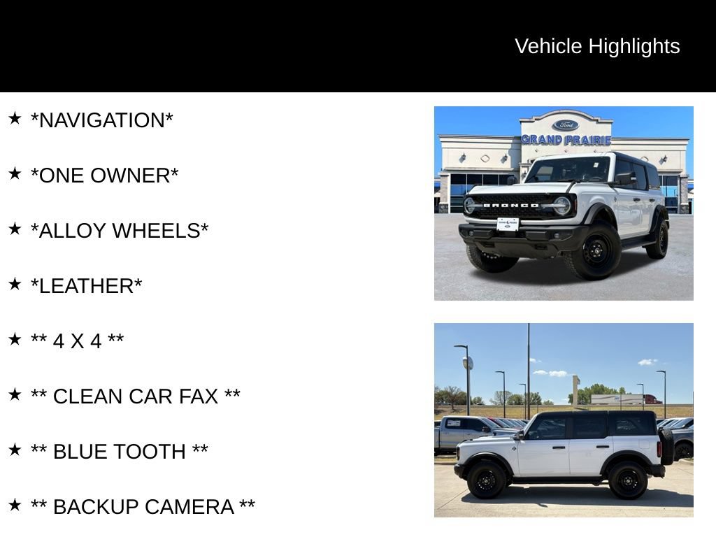 Certified 2025 Ford Bronco Outer Banks AWD/4WD image 4