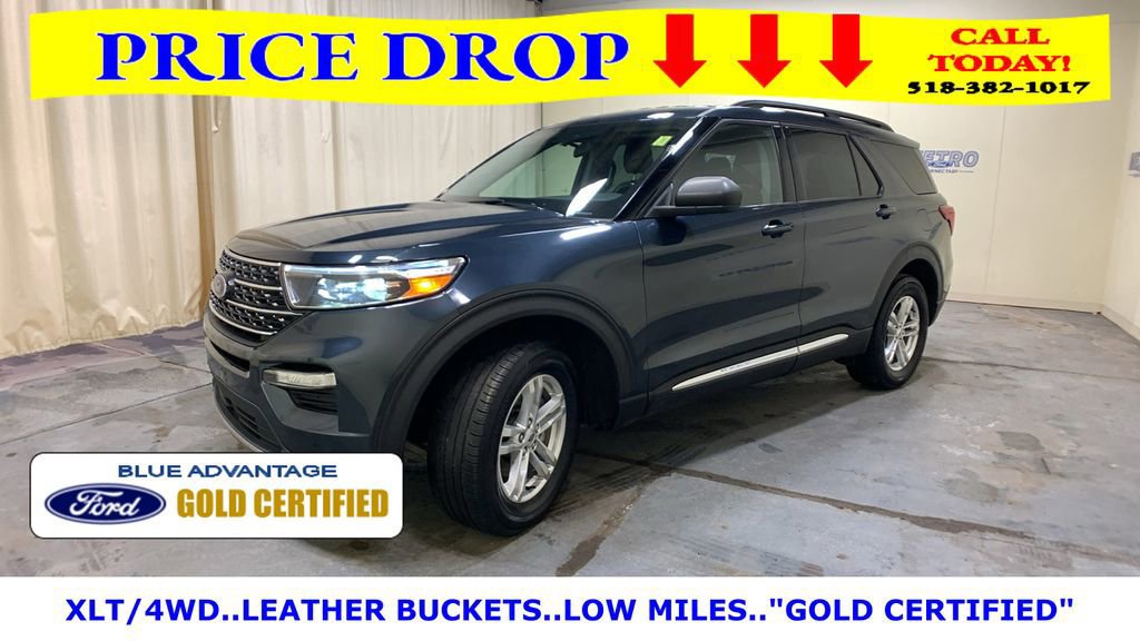 Certified 2022 Ford Explorer XLT w/ Equipment Group 202A image 1