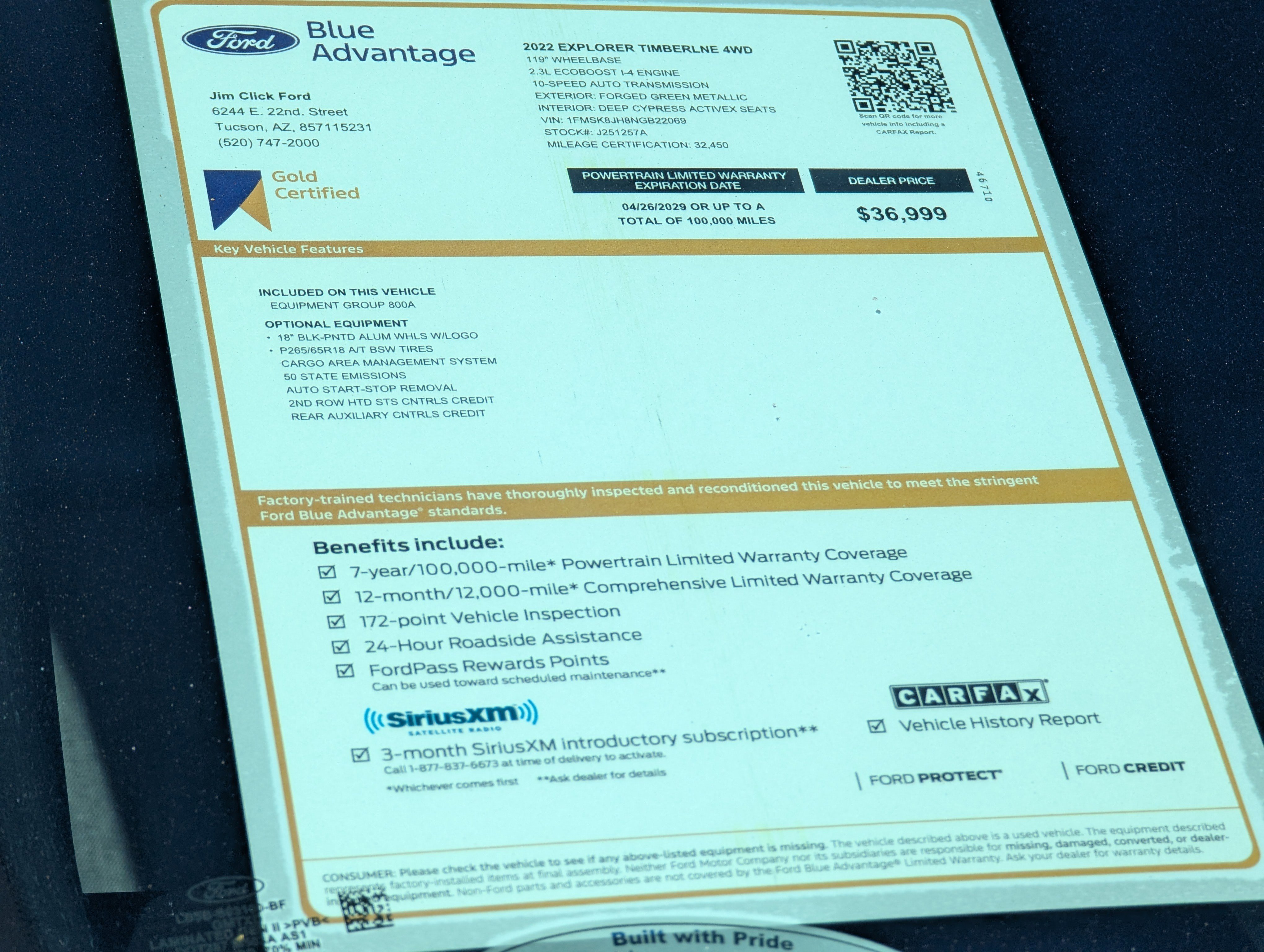 Certified 2022 Ford Explorer Timberline image 13