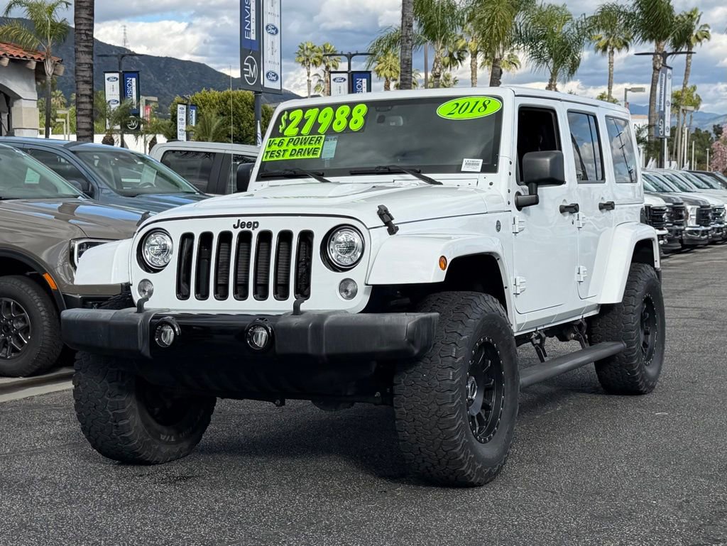 Used 2018 Jeep Wrangler Unlimited Sahara image 6