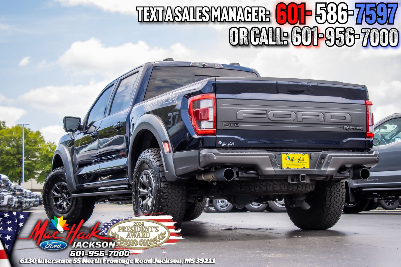 Certified 2022 Ford F150 Raptor w/ Raptor 37 Performance Package AWD/4WD image 6