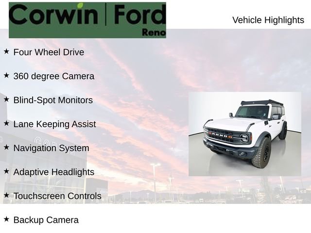 Certified 2024 Ford Bronco Black Diamond AWD/4WD image 7