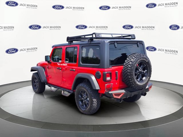Used 2020 Jeep Wrangler Unlimited Sport AWD/4WD image 3