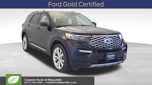 Certified 2024 Ford Explorer Platinum w/ Technology Package