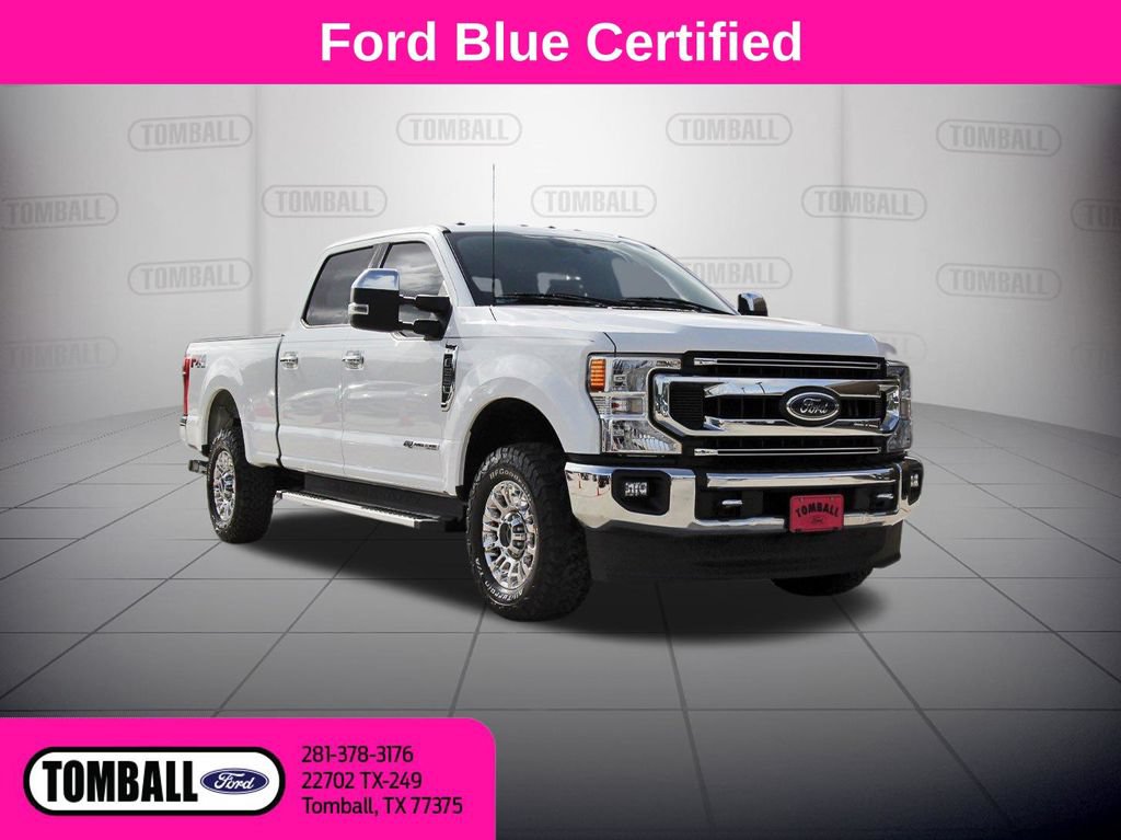 Certified 2022 Ford F250 XLT w/ XLT Premium Package AWD/4WD image 1