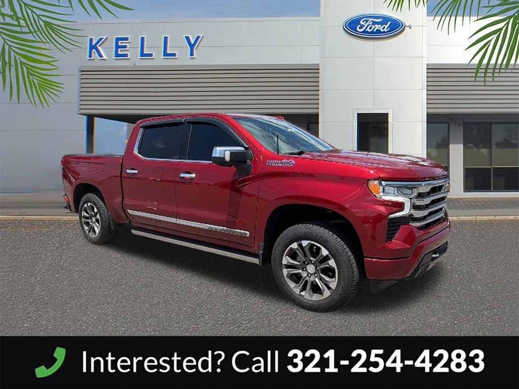 Used 2022 Chevrolet Silverado 1500 High Country w/ Technology Package AWD/4WD image 7