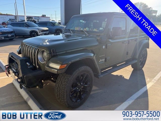 Used 2021 Jeep Wrangler Unlimited Sahara w/ Safety Group AWD/4WD image 1