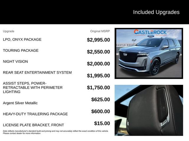 Used 2024 Cadillac Escalade Sport w/ LPO, ONYX Package image 9