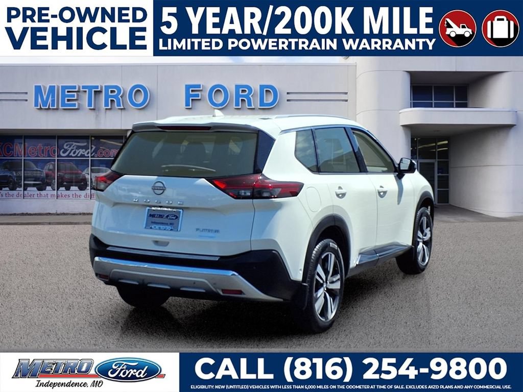 Used 2022 Nissan Rogue Platinum w/ Head-Up Display Package FWD image 3