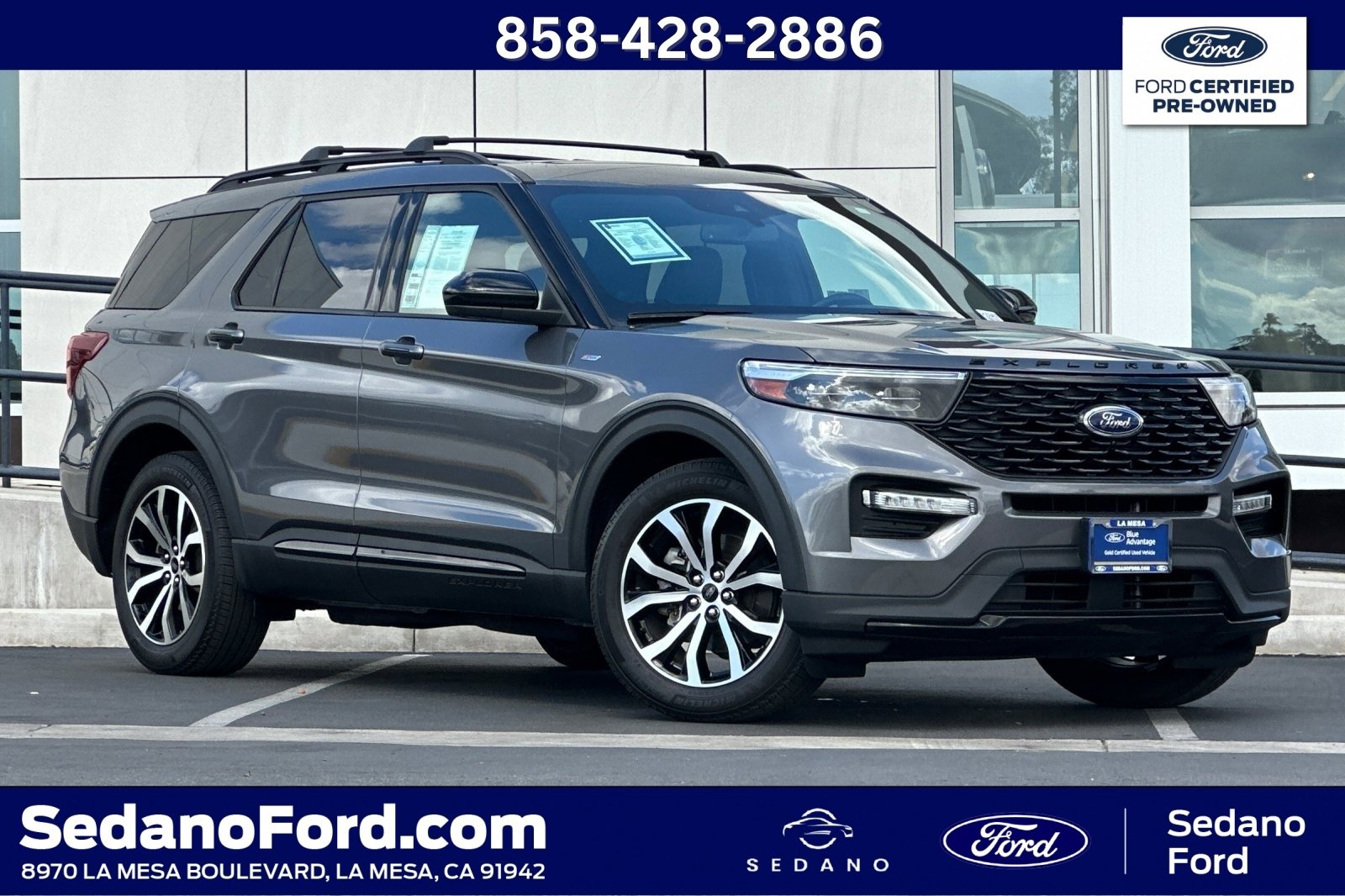 Certified 2022 Ford Explorer ST-Line