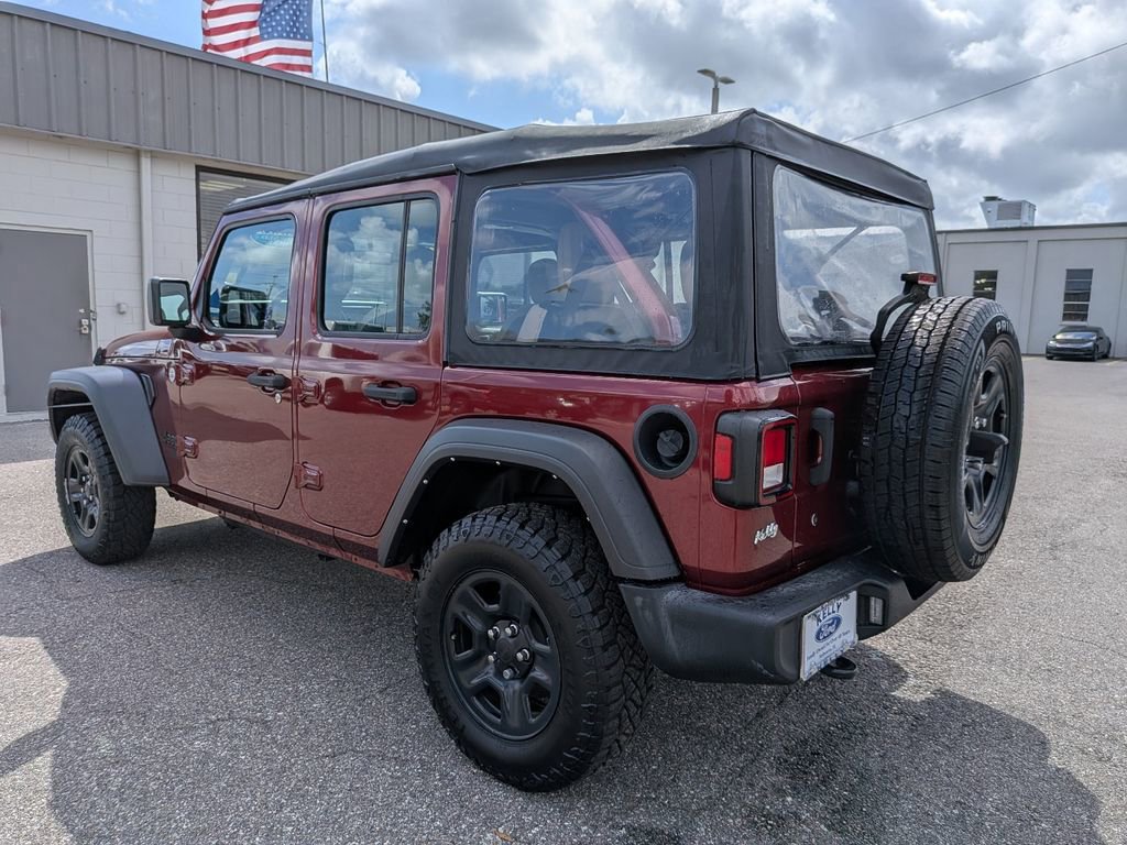 Used 2021 Jeep Wrangler Unlimited Sport image 4