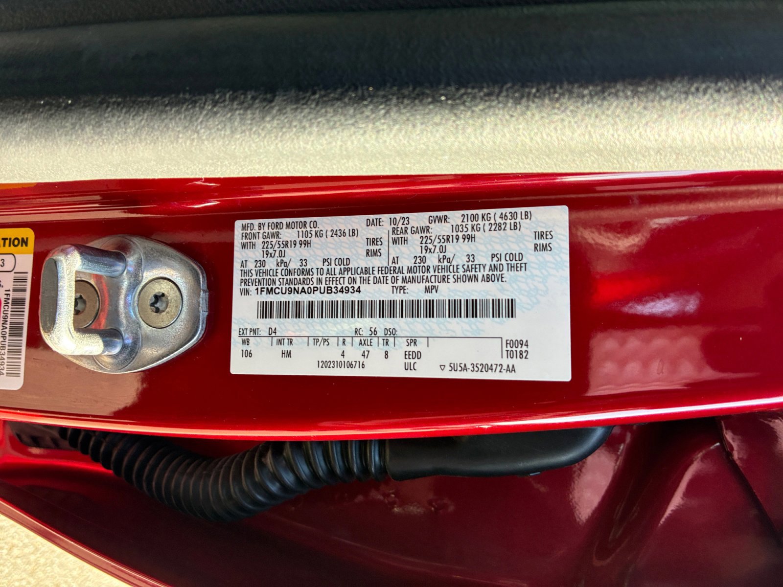 Certified 2023 Ford Escape ST-Line Select w/ Tech Pack #2 image 25