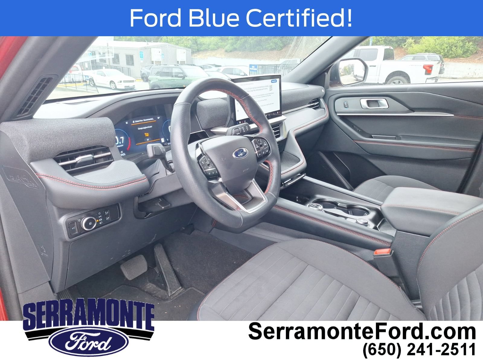 Certified 2025 Ford Explorer ST-Line AWD/4WD image 8
