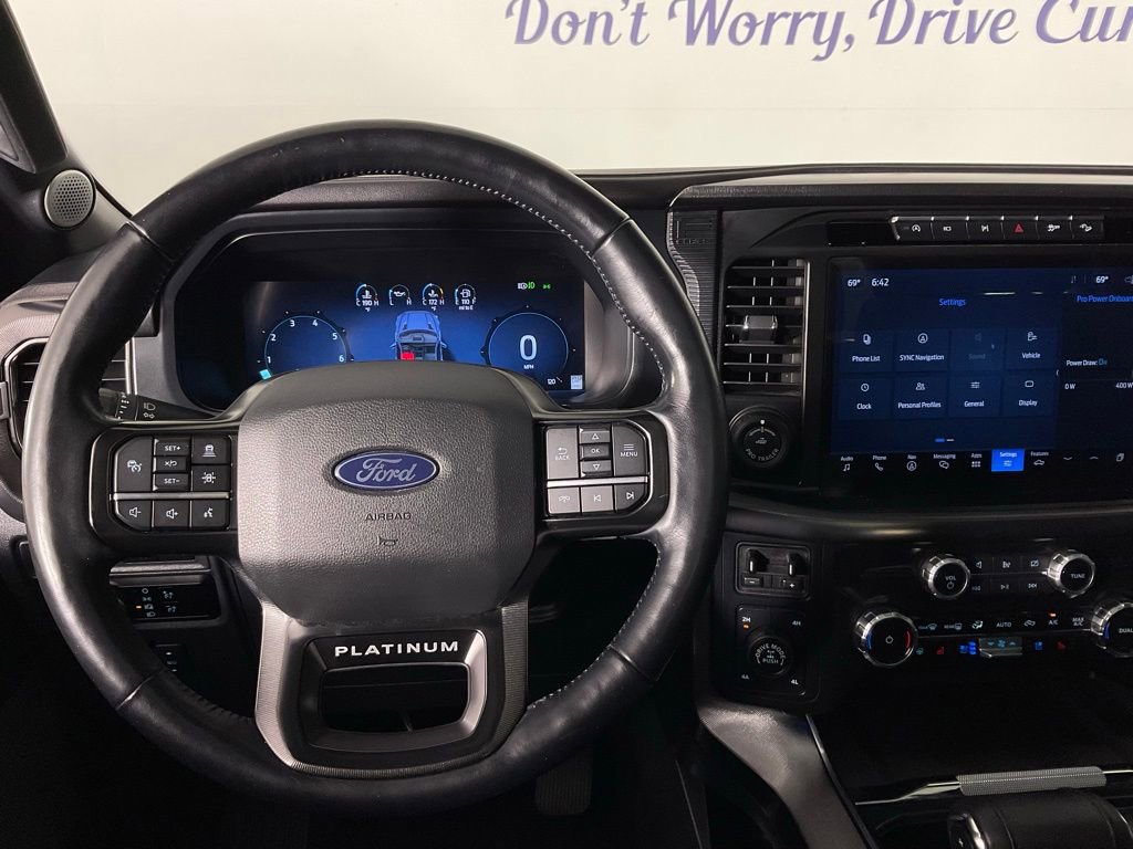 Certified 2024 Ford F150 Platinum w/ Equipment Group 702A High image 17