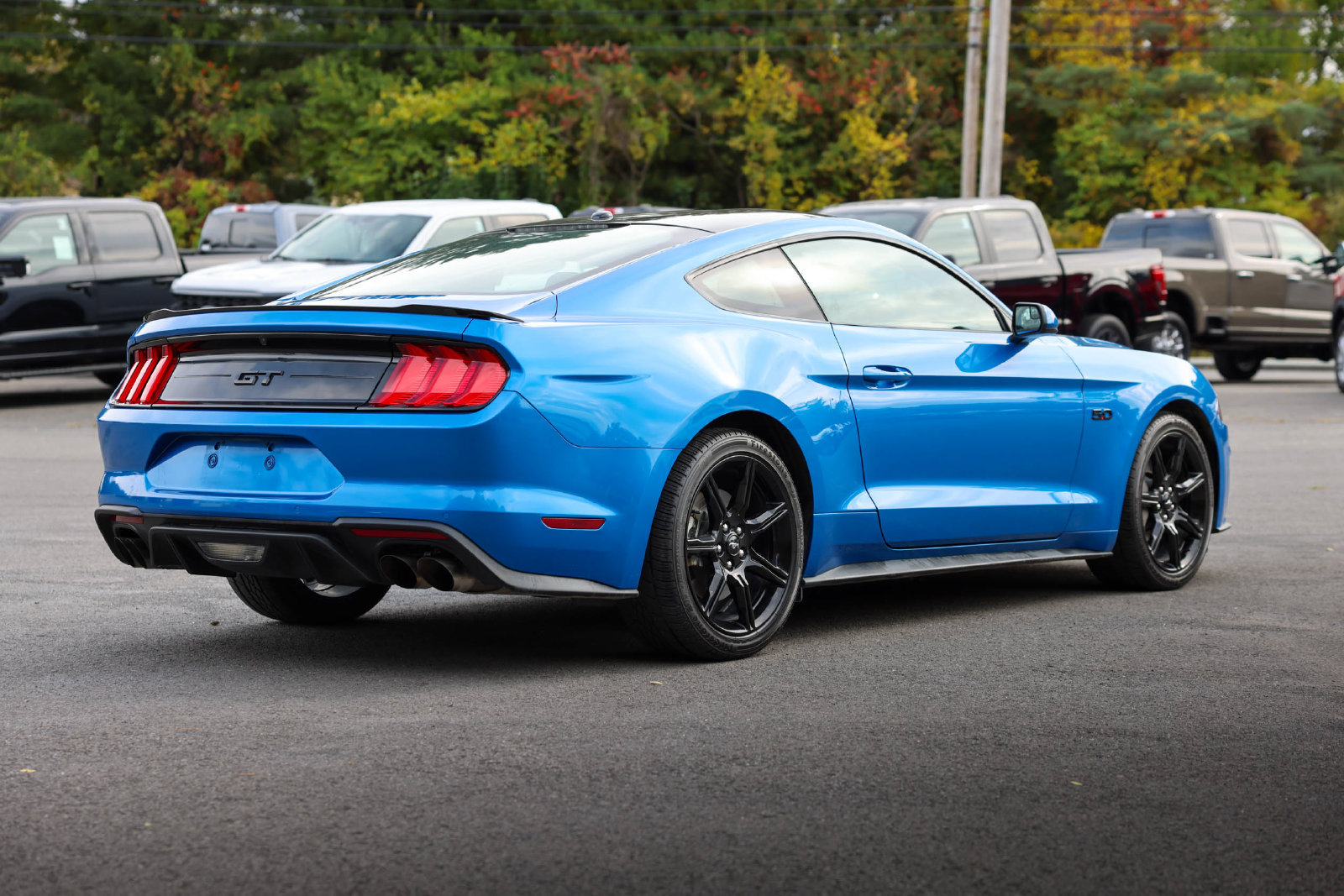 Certified 2019 Ford Mustang GT w/ Black Accent Package RWD image 4