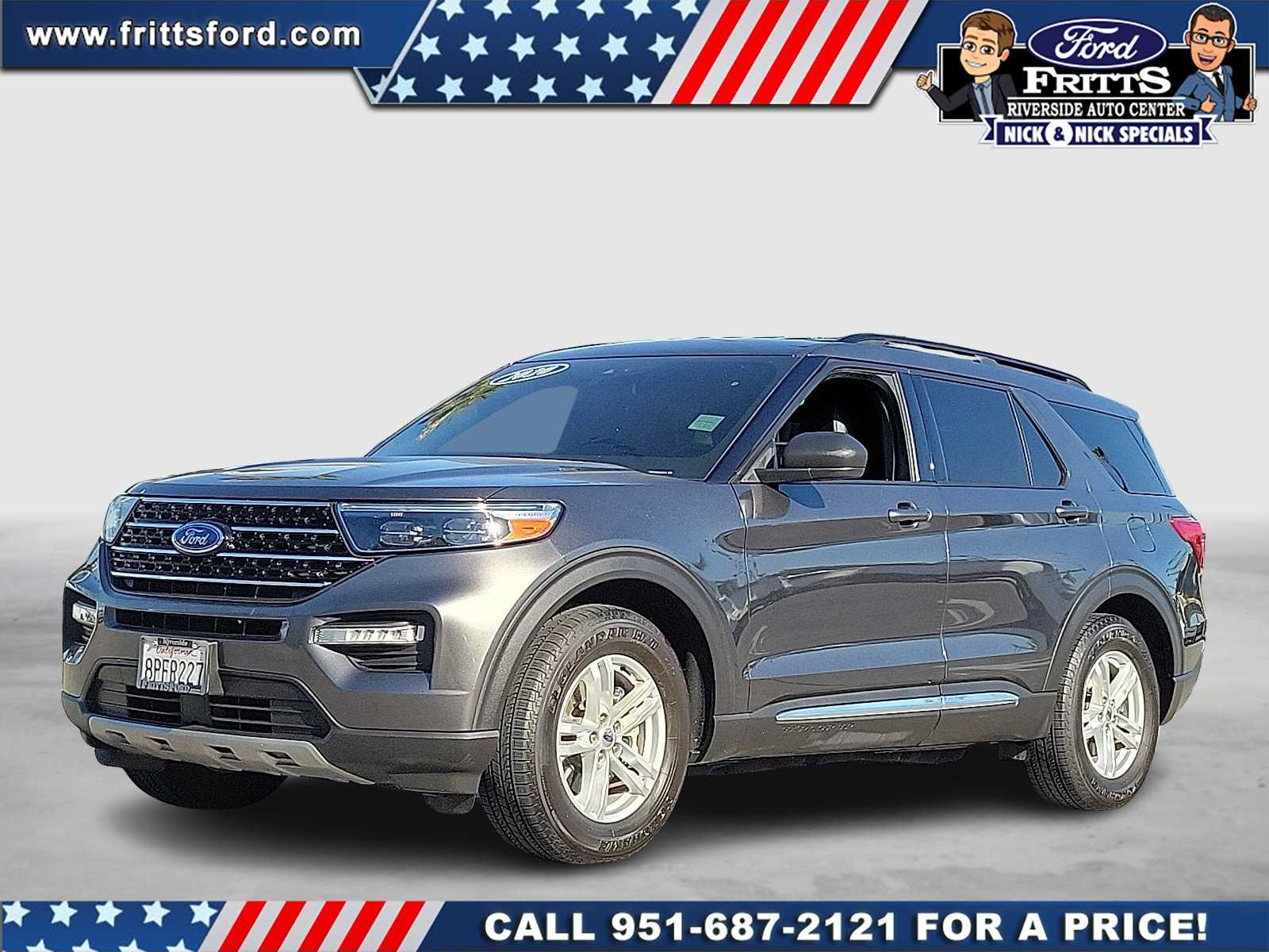 Certified 2020 Ford Explorer XLT w/ Equipment Group 202A