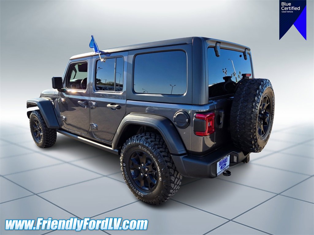 Used 2021 Jeep Wrangler Unlimited Sport image 4