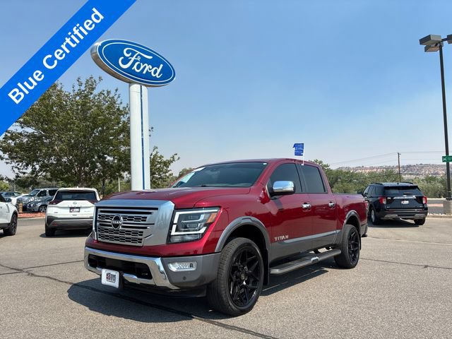 Used 2023 Nissan Titan Platinum Reserve w/ Moonroof Package AWD/4WD image 1