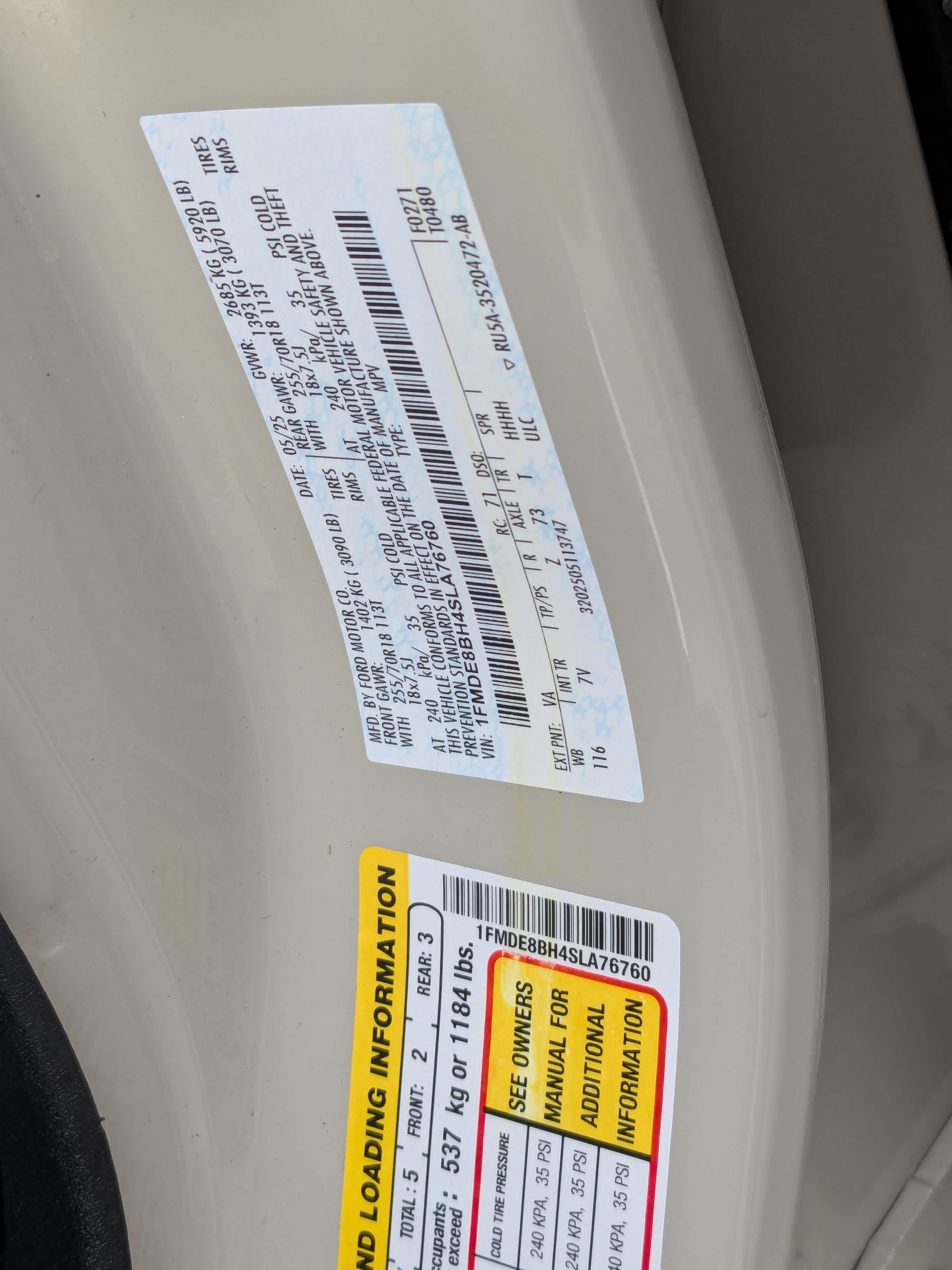 Certified 2025 Ford Bronco Outer Banks AWD/4WD image 41
