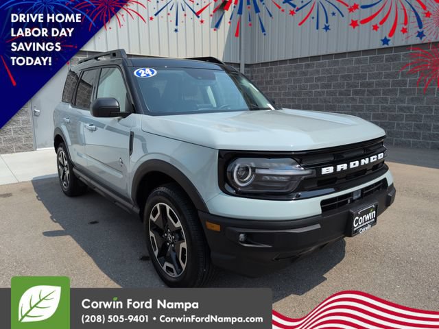 Certified 2024 Ford Bronco Sport Outer Banks w/ Tech Package