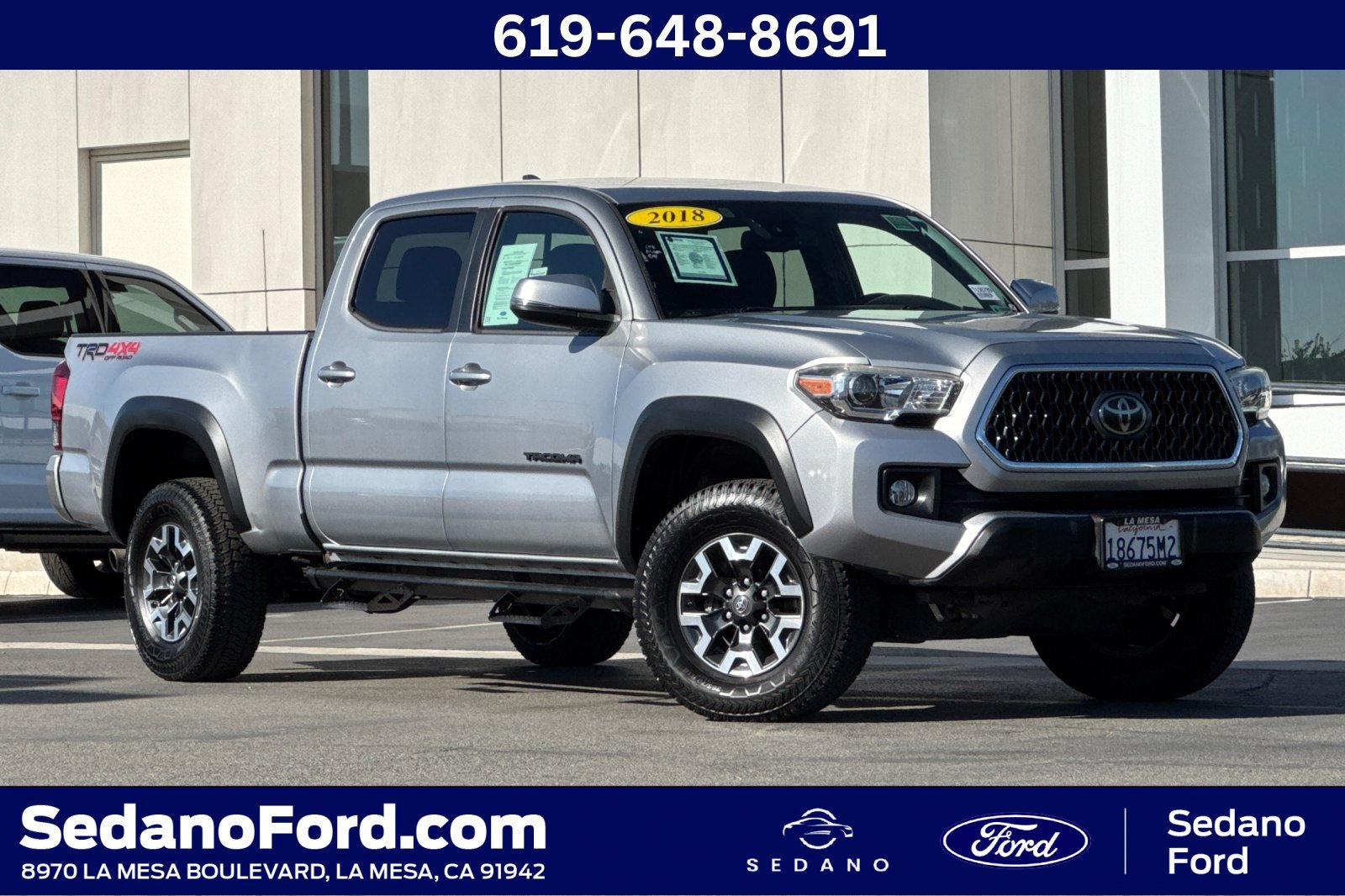 Used 2018 Toyota Tacoma TRD Off-Road w/ Technology Package
